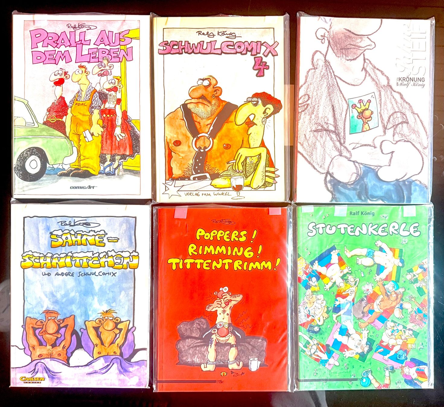 Fumetti: Ralf König Comic Sammlung, 6 Stück mit Rarem!! – Usato da Zuerich venduto da SonderArt-Wertgut