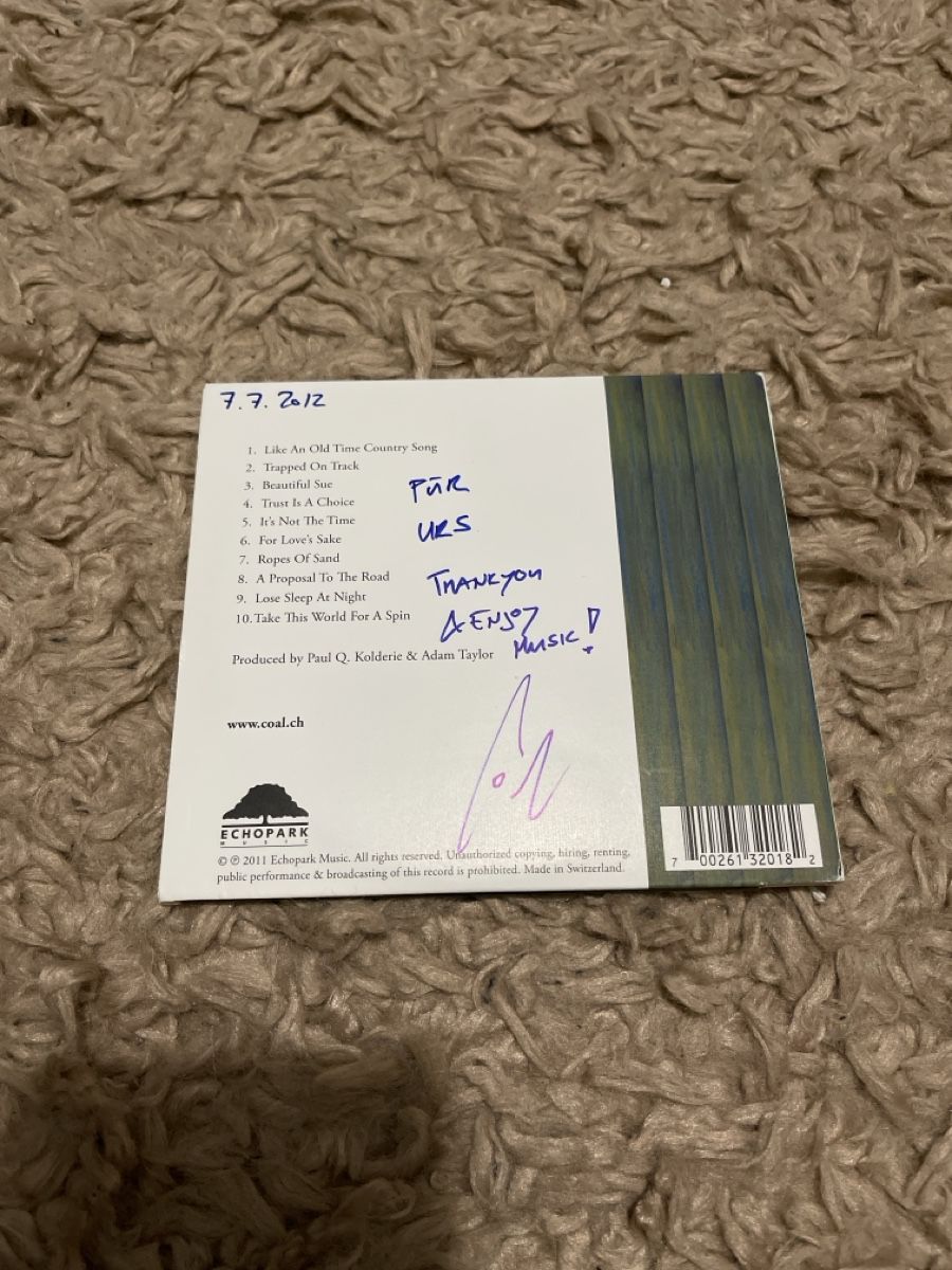 CD: Coal - Lose Sleep At Night CD  – Usato da Unterkulm venduto da AnoliOccasion 1