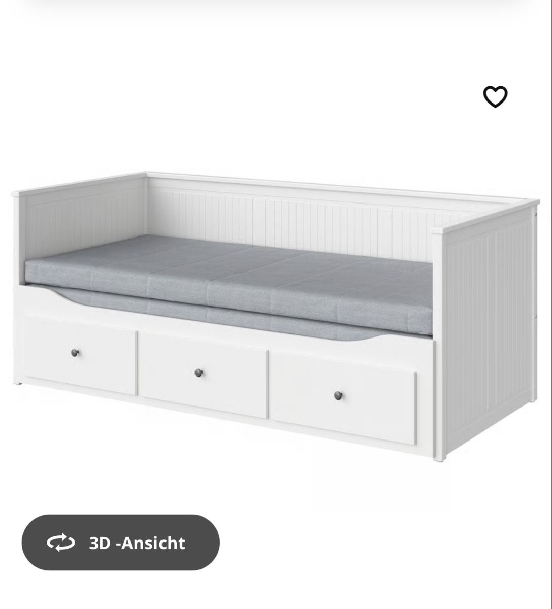 Letti: IKEA Ausziehbett weiss – Usato da Bad Ragaz venduto da San_r8py