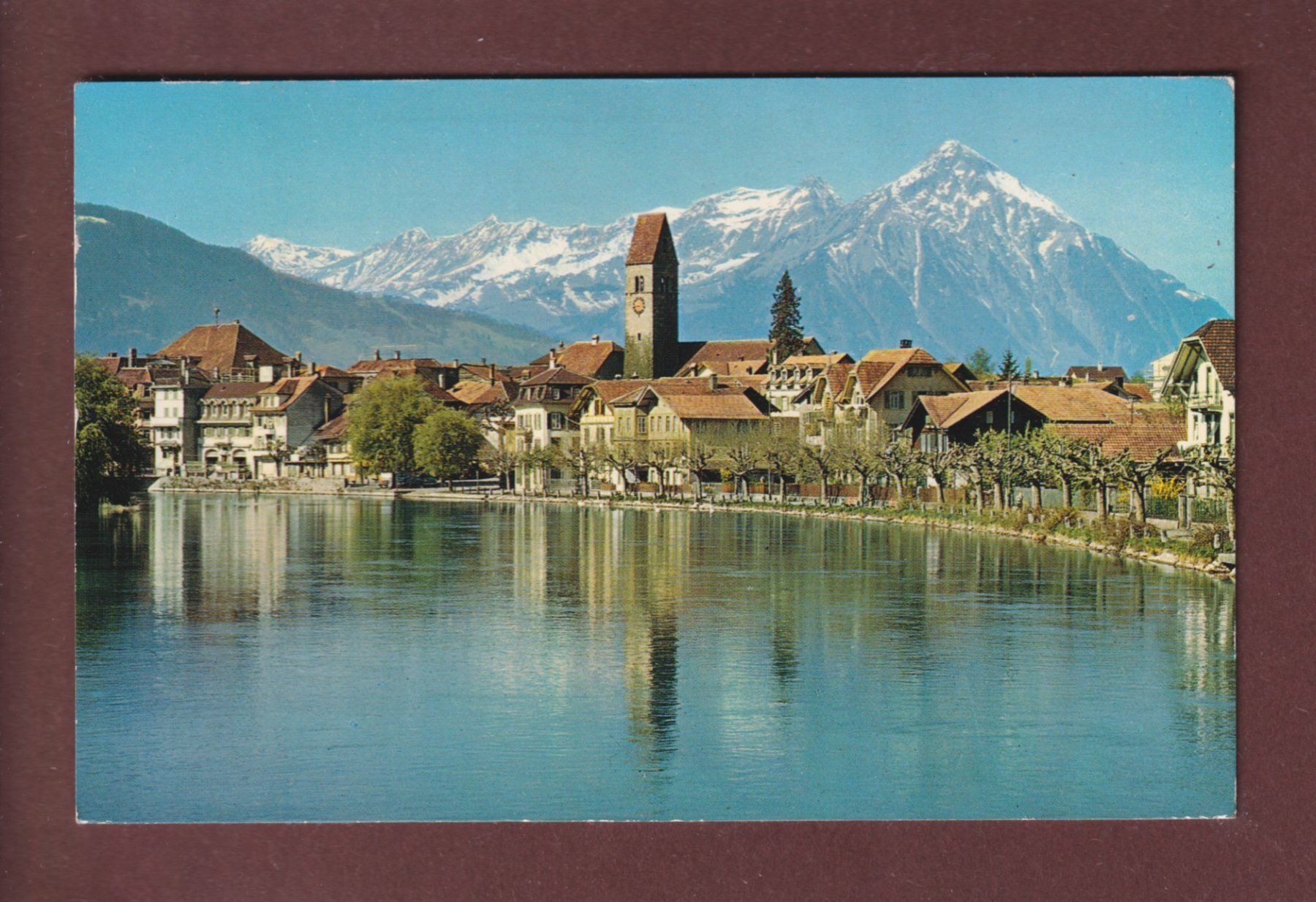 Cartoline postali: UNTERSEEN - 1965 – Usato da Pully venduto da nicecards