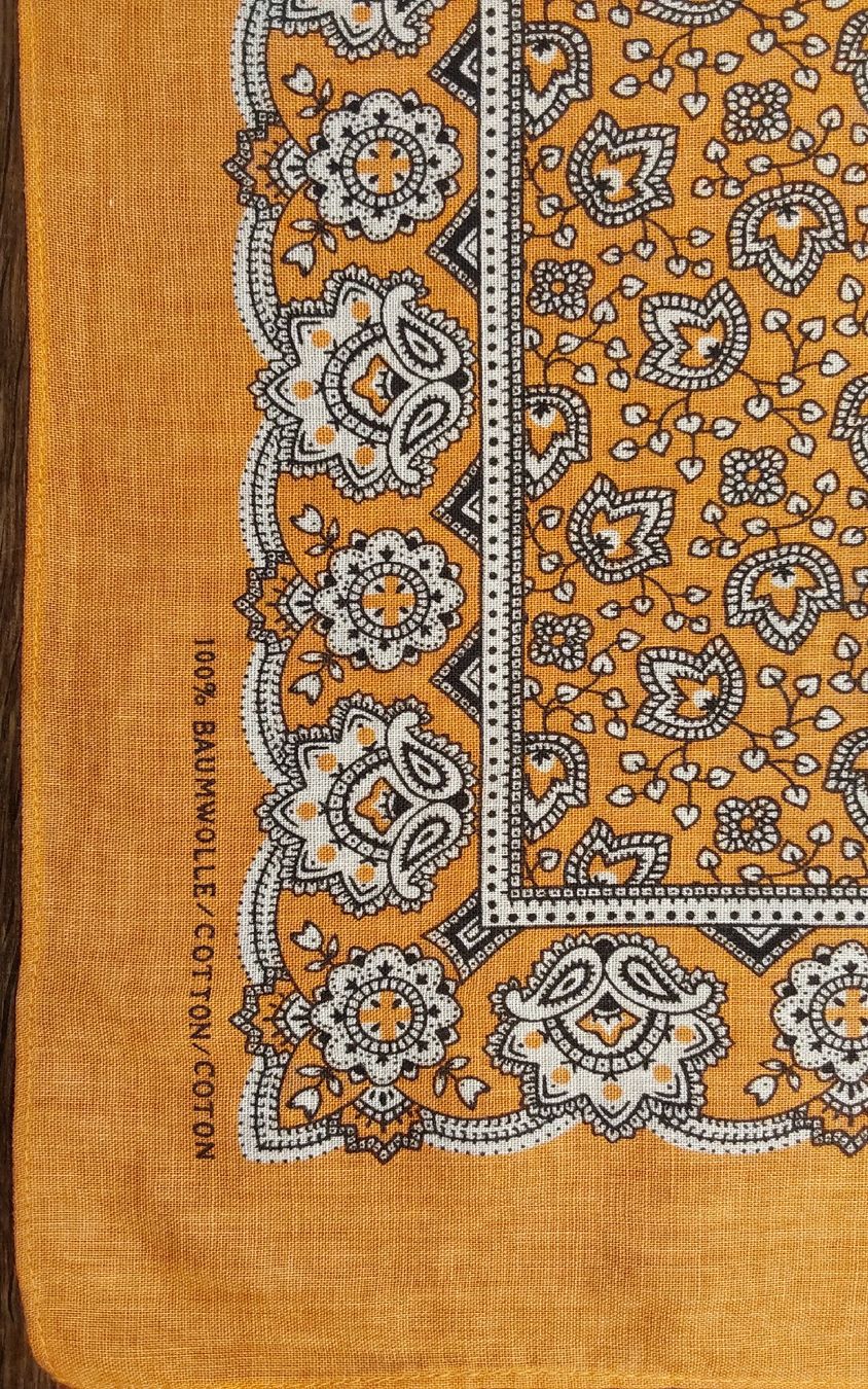 Foulards, Tücher & Schals: Tuch Baumwolle quadratisch orange – Neu (gemäss Beschreibung) aus Köniz von scopello12 2