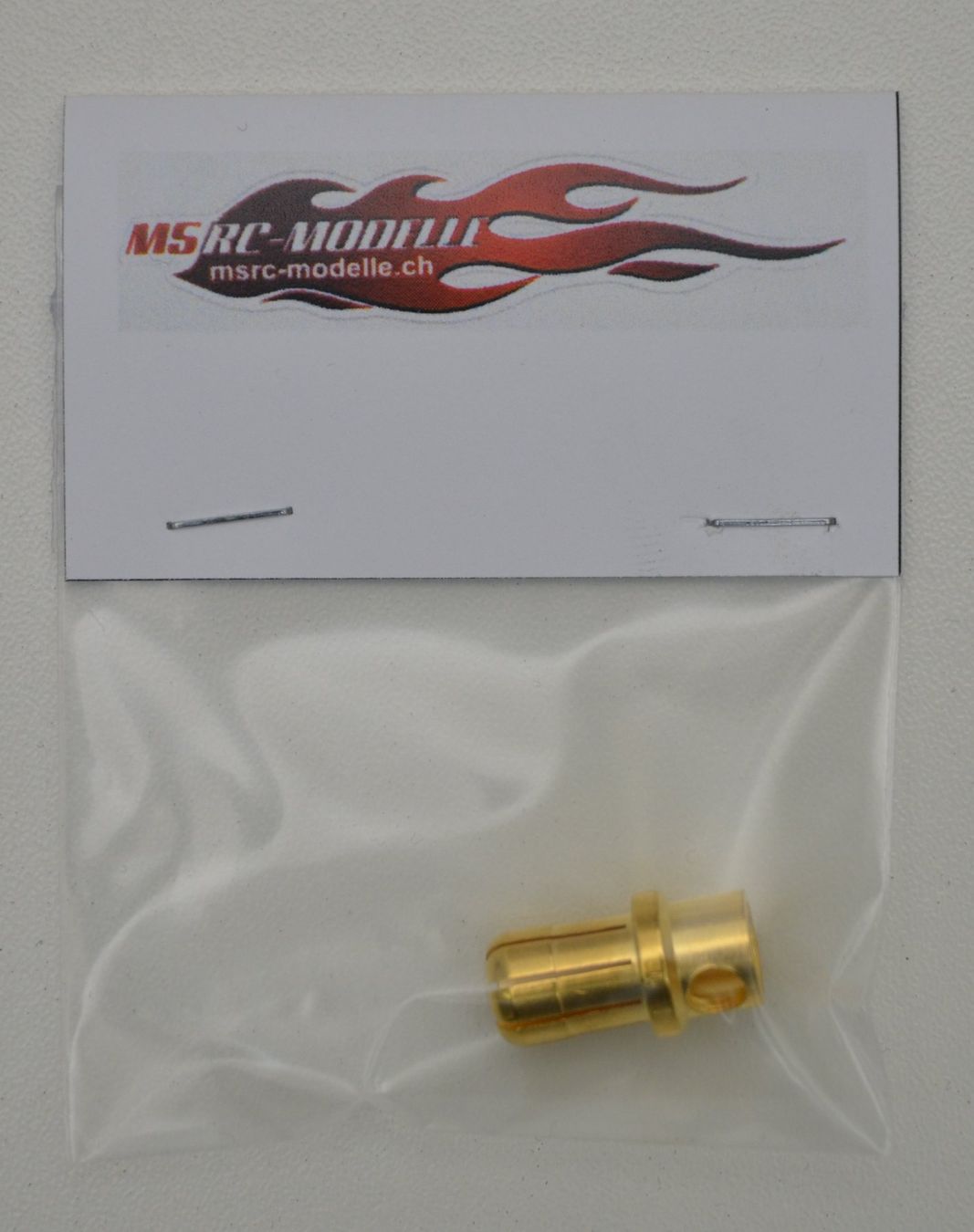 Modellismo RC: Goldstecker 8mm Stecker 1Stk. – Nuovo e nell'imballaggio originale da Rüti ZH venduto da MSRC_Modelle