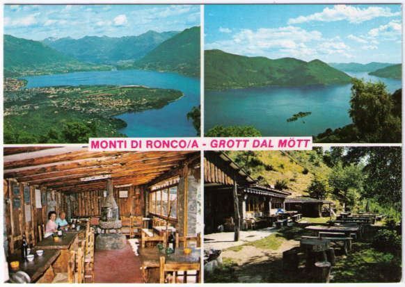 Cartoline postali: Monti di Ronco - 4 Bild AK – Usato da Binningen venduto da Mountainrider