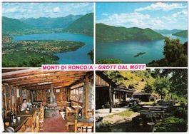 Monti di Ronco - 4 Bild AK