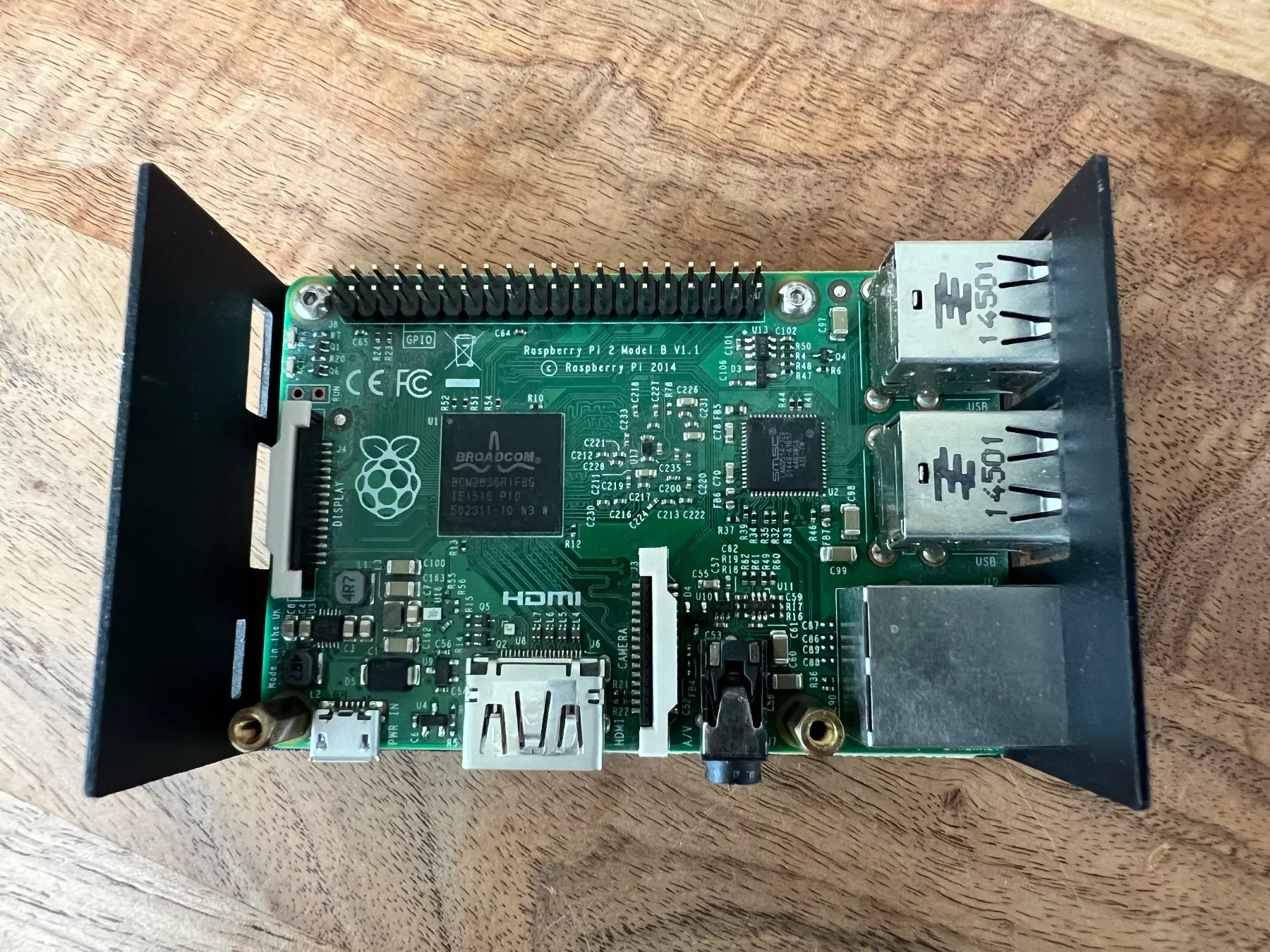 Raspberry Pi PC: Raspberry Pi 2 Model B + HiFiBerry DAC+ Metallgehäuse – Usato da Kehrsiten venduto da Schori8 2