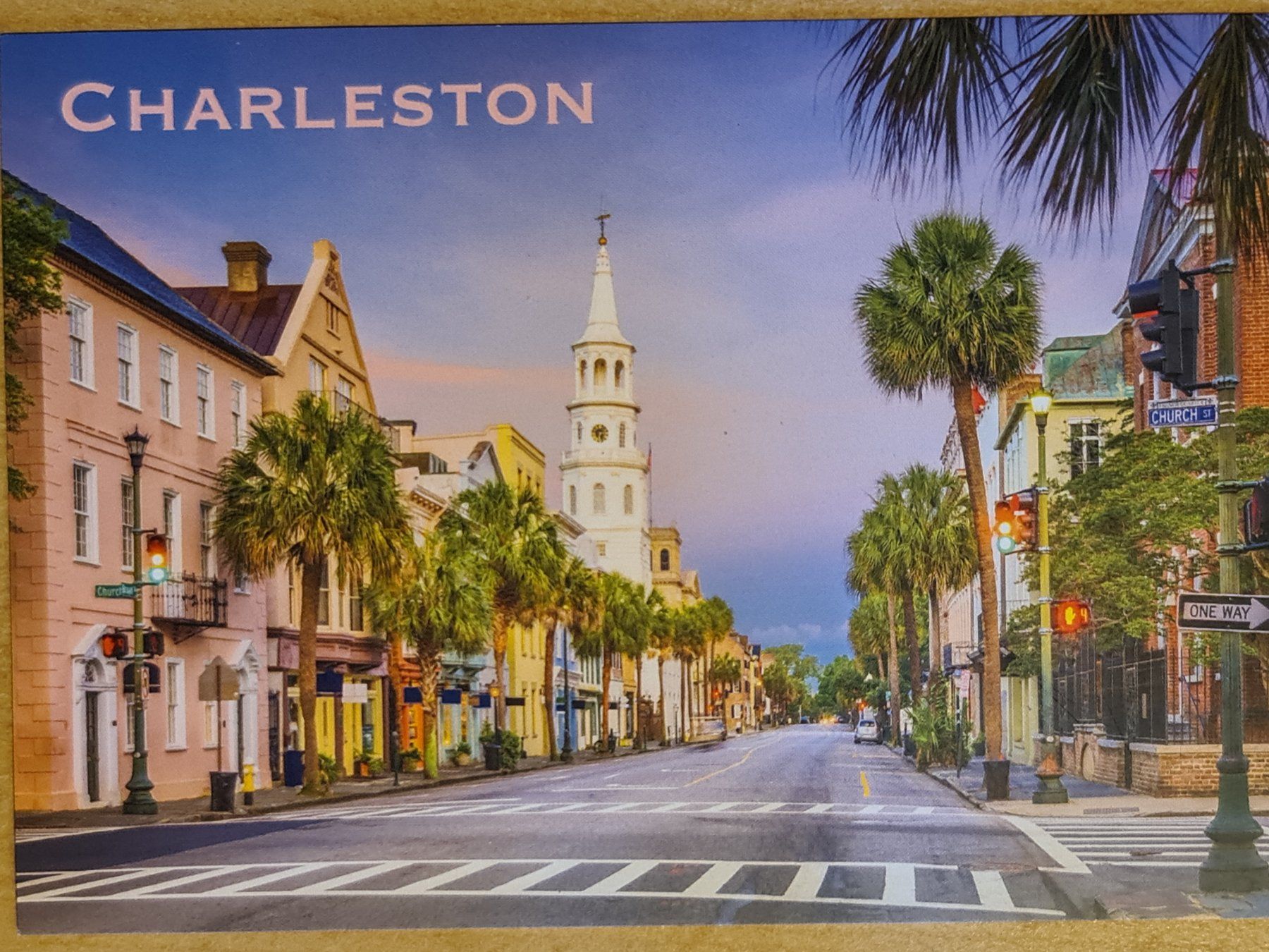 Cartoline postali: Ansichtskarte Charleston USA – Usato da Dintikon venduto da Vexi