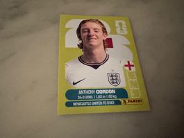 Panini FIFA Fussball WM 2026 Sticker Anthony Gordon ENG 15