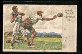 Kempten, 12. Bayerisches Tunfest 1905, S