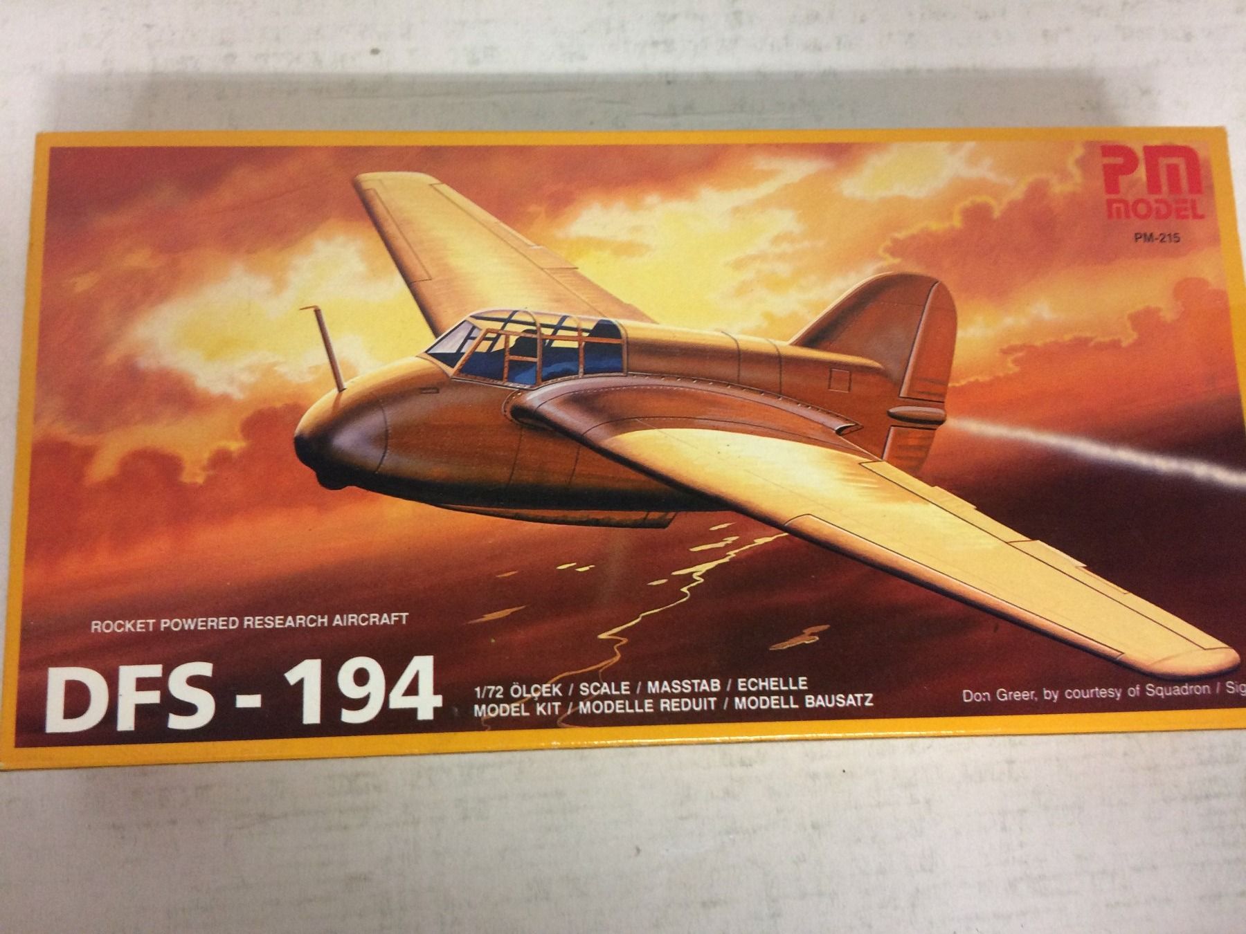 Kit di modellismo & Modellini statici: defective 1:72 PLASTIC MODEL KIT DFS 194 ROCKET POWERED RESE – Difettoso da Vezia venduto da Aquarius_Age