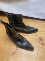 Miumiu Santiags Leder Stiefeletten