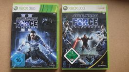 Star Wars The Force Unleashed 1 & 2 Xbox 360