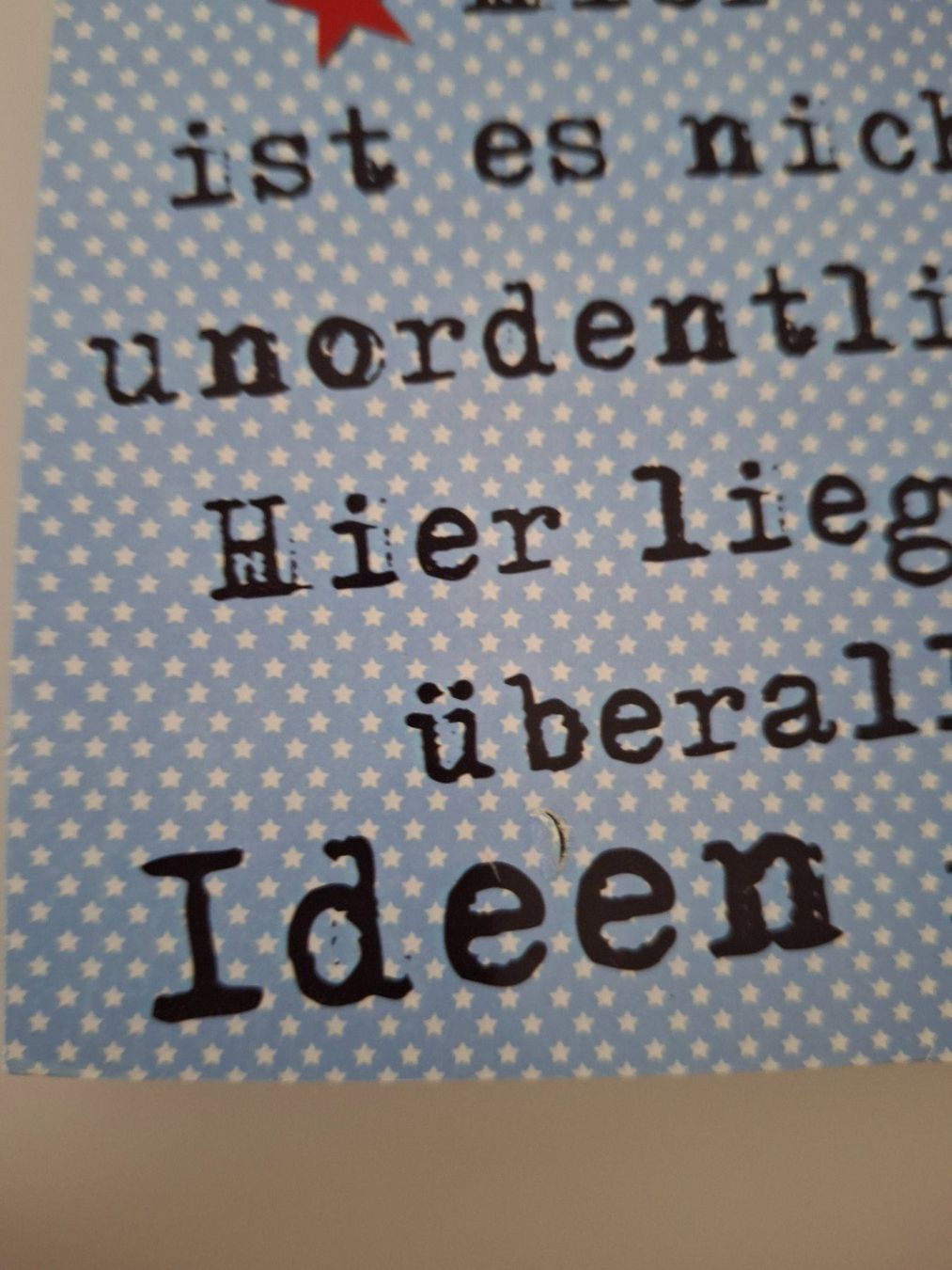 Foto & Immagini: Dekobild mit Spruch – Usato da Walterswil SO venduto da mel_5b2h 3