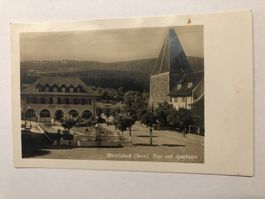Wiedlisbach (Bern) Post und Sparkasse 1931