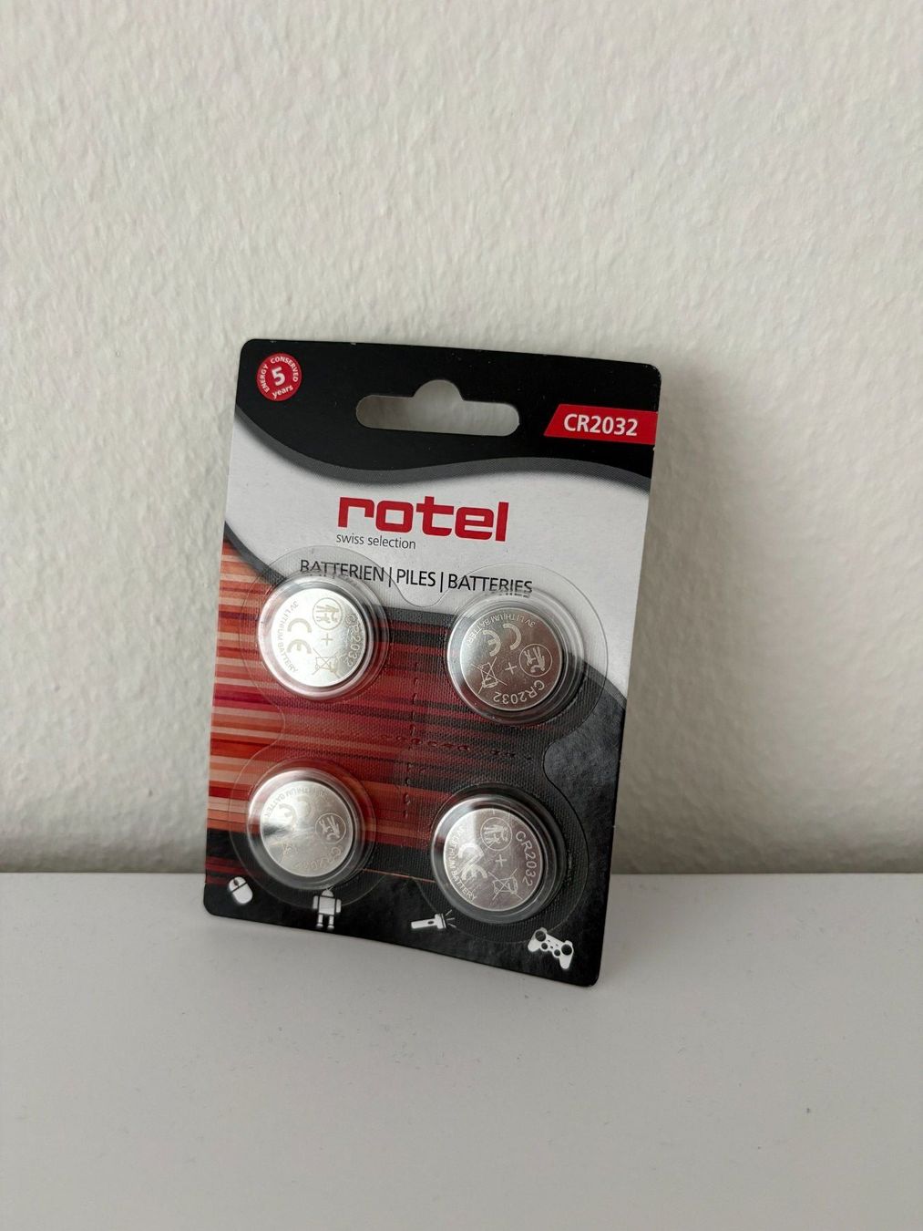 Akkus & Batterien: Rotel CR2032 Knopfbatterie – Neu und originalverpackt aus Gossau SG von Sekki0407