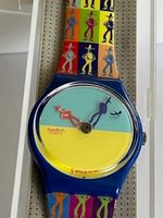 SWATCH GENT RARE GS 105 LUCKY SHADOW NEUVE