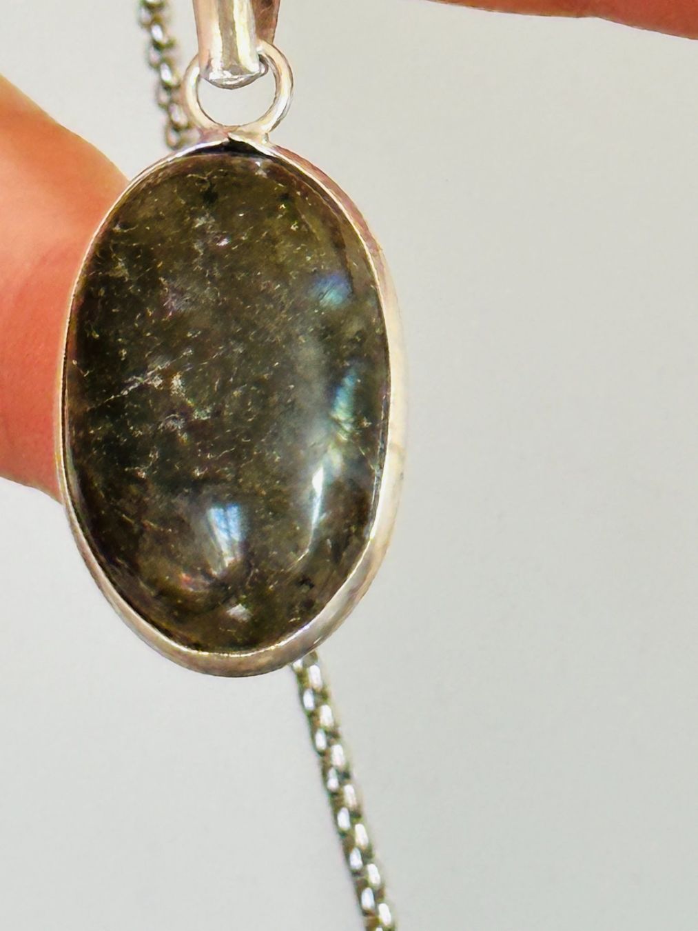 Catenine: Labradorite necklace – Nuovo e nell'imballaggio originale da Genève venduto da AGBERG 4