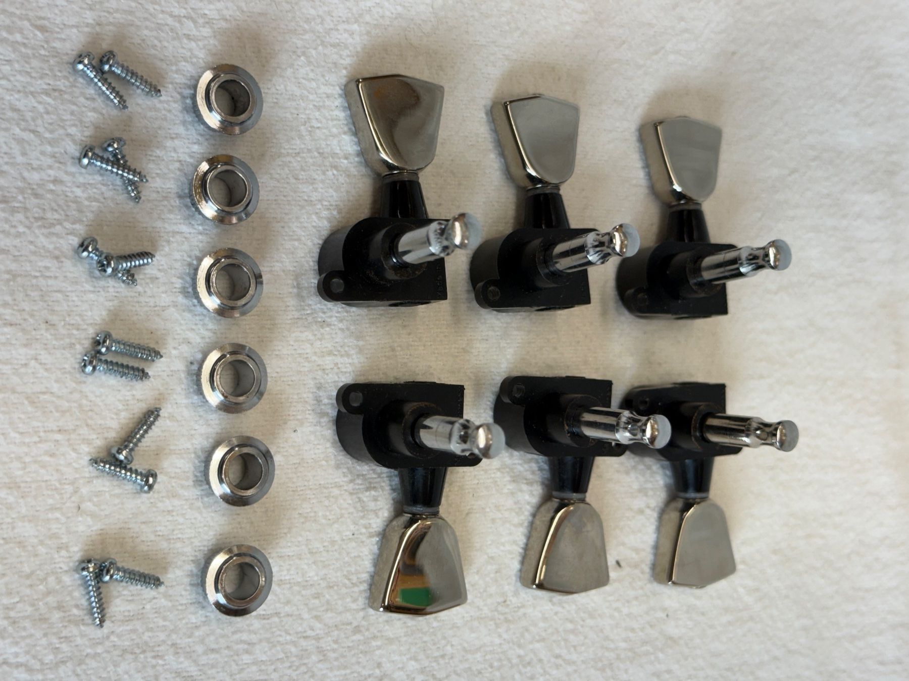 Strumenti musicali: Schaller Tuner 3L/3R schwarz-chrome – Usato da Brügg BE venduto da Busima 1