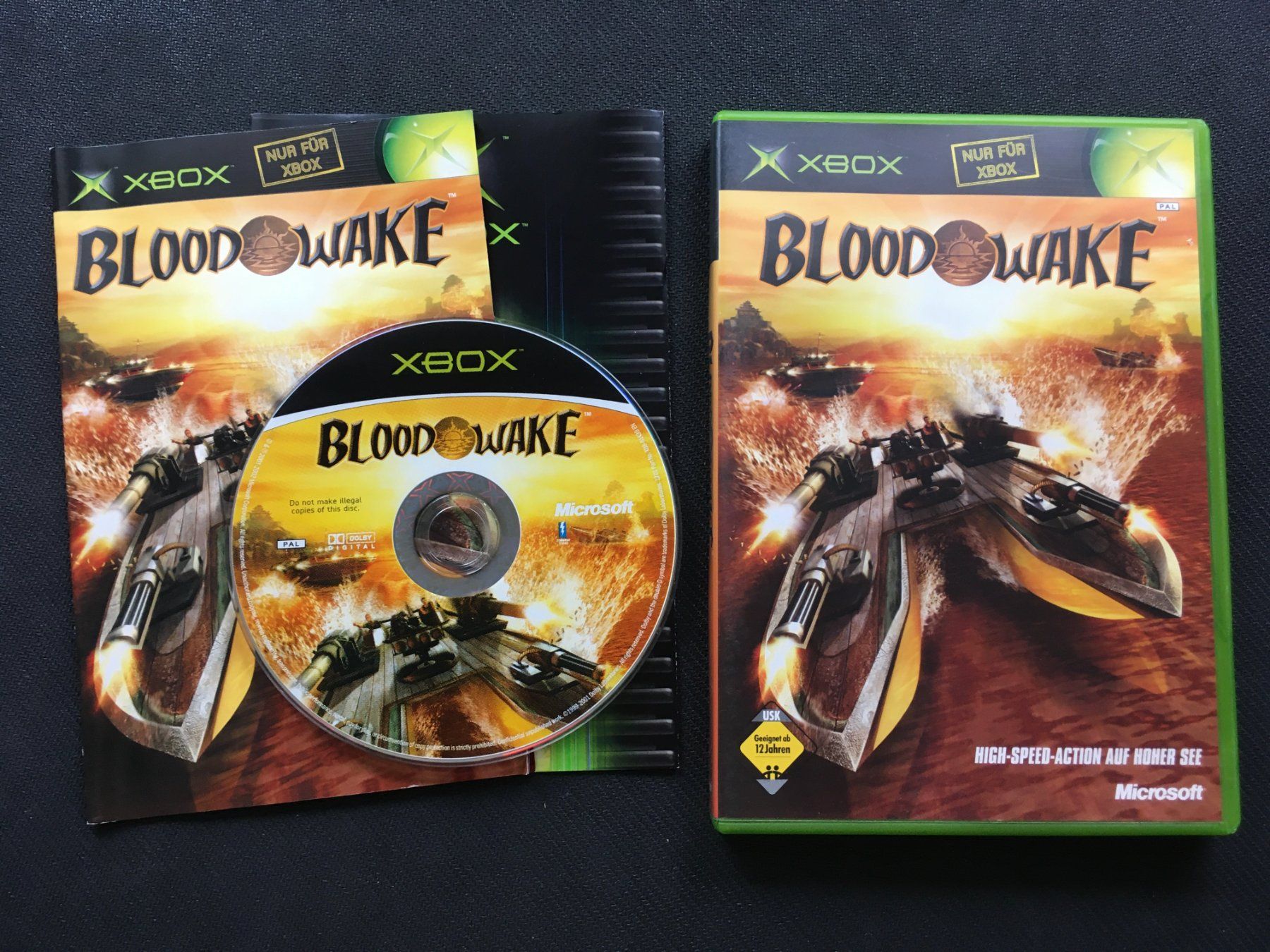 Microsoft Giochi: Blood Wake für Xbox – Usato da St.Gallen venduto da MedienJoe