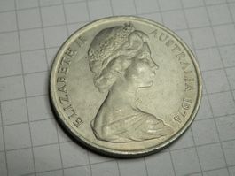Australien 10 Cent, 1974