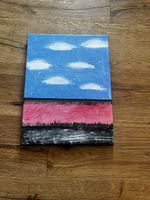 Original Acrylgemälde „Horizont“ – 30×40 cm – Unikat