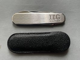 Altes Sackmesser Ruderer 74 mm - Edelstahl - mit Etui