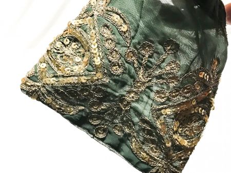 alte schönes Schmucksäckchen mit Pajetten? leicht durchsicht