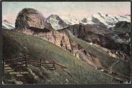 ,Prägekarte Schynige Platte,1905
