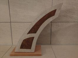 Einzigartige Steinskulptur - Kunstobjekt für Ihr Zuhause!