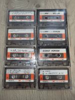 Kassetten - 8 Stk., SONY TYP 1 - 60, bespielt!