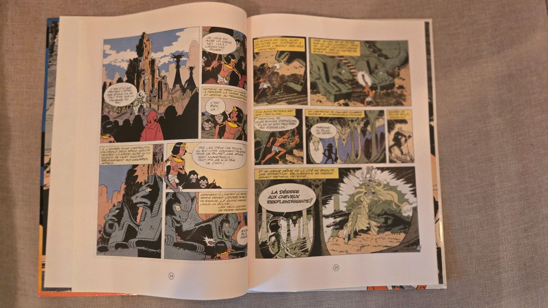 Fumetti: Papyrus N°3 - Le colosse sans visage – Usato da Crémines venduto da Blakedrake 3