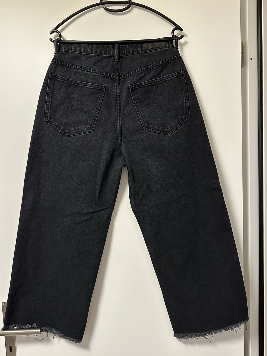 Jeans: Culottes Jeans schwarz, Gr. 38 – Usato da Ermatingen venduto da nic_x2tf 2