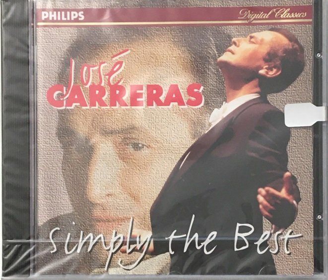 CD: José Carreras - Simply the Best – Nuovo e nell'imballaggio originale da Grüningen venduto da azulblanco