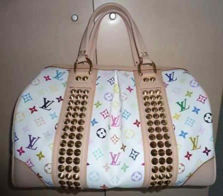 Louis Vuitton COURTNEY GM Multicolor Tasche Reisetasche