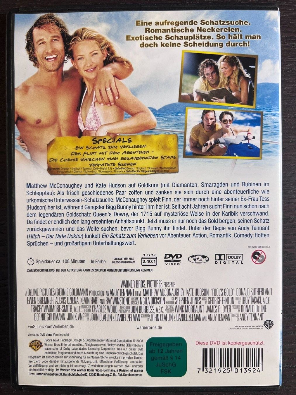 Alle DVDs: Ein Schatz zum verlieben – Gebraucht aus Zürich von FilmFreunde 1