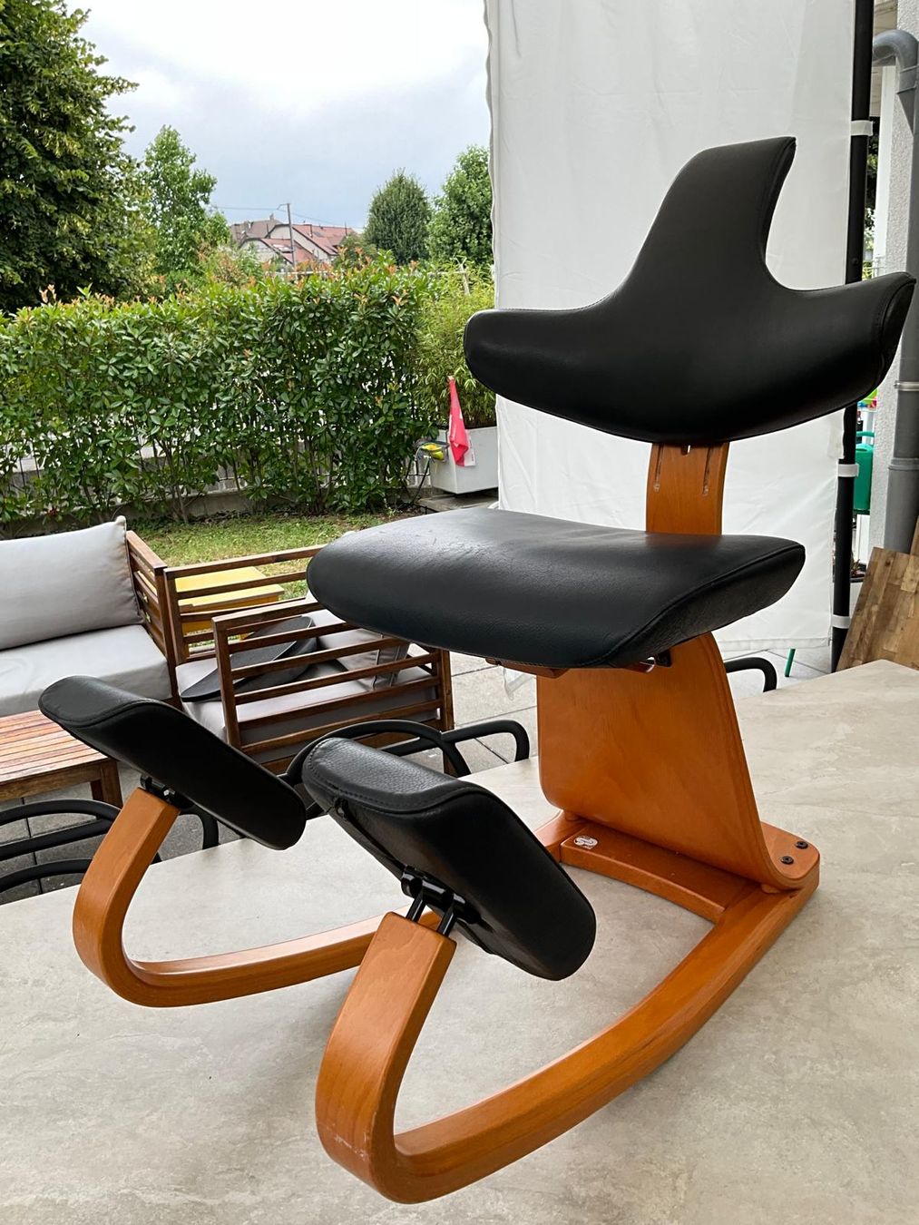Stokke Chaises: stokke varier cuir noir – D'occasion à Cheseaux sur Lausanne par manera79 1