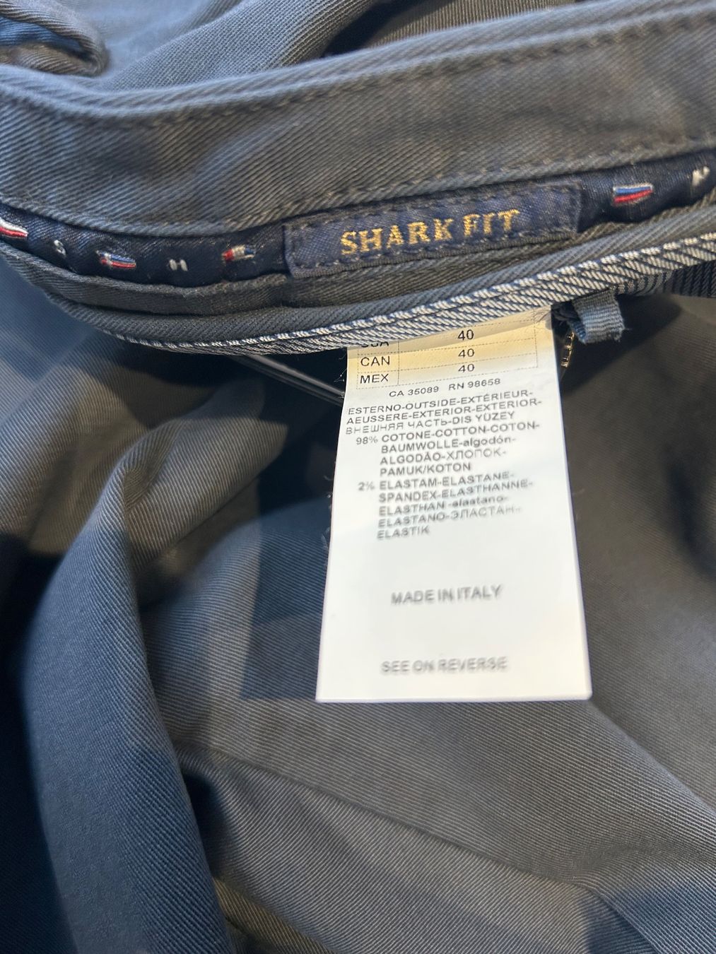 Paul & Shark Pantaloni: Paul & Shark Hose ocean blu, Gr. 48, neu – Nuovo e nell'imballaggio originale da Glattpark(Opfikon) venduto da Cmberger 6