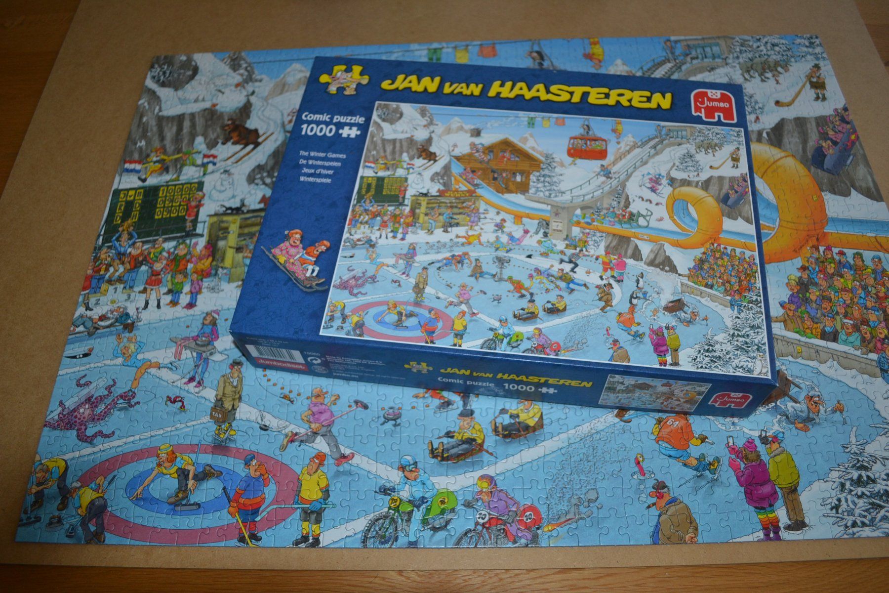Puzzle: Puzzle 1000 Teile - Winterspiele – Usato da Kölliken venduto da Knorrli58 6