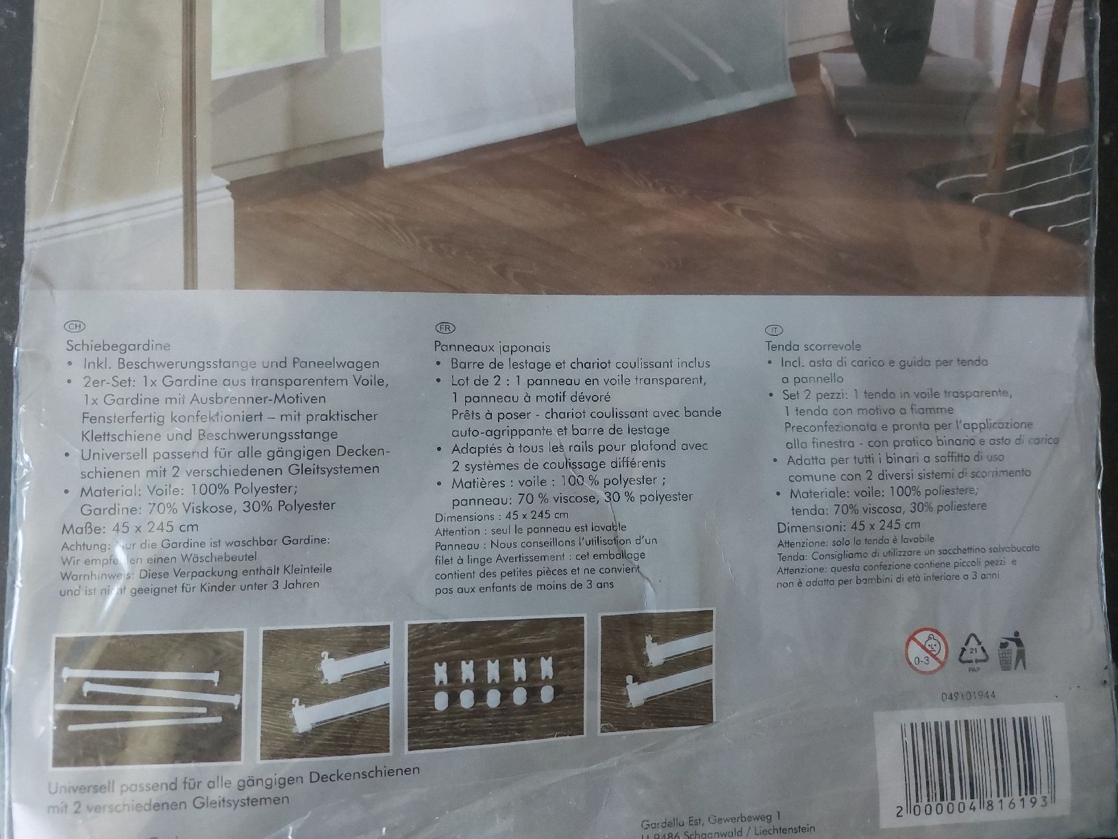 Tende: Gardine – Nuovo e nell'imballaggio originale da Siebnen venduto da LastChanc2 1