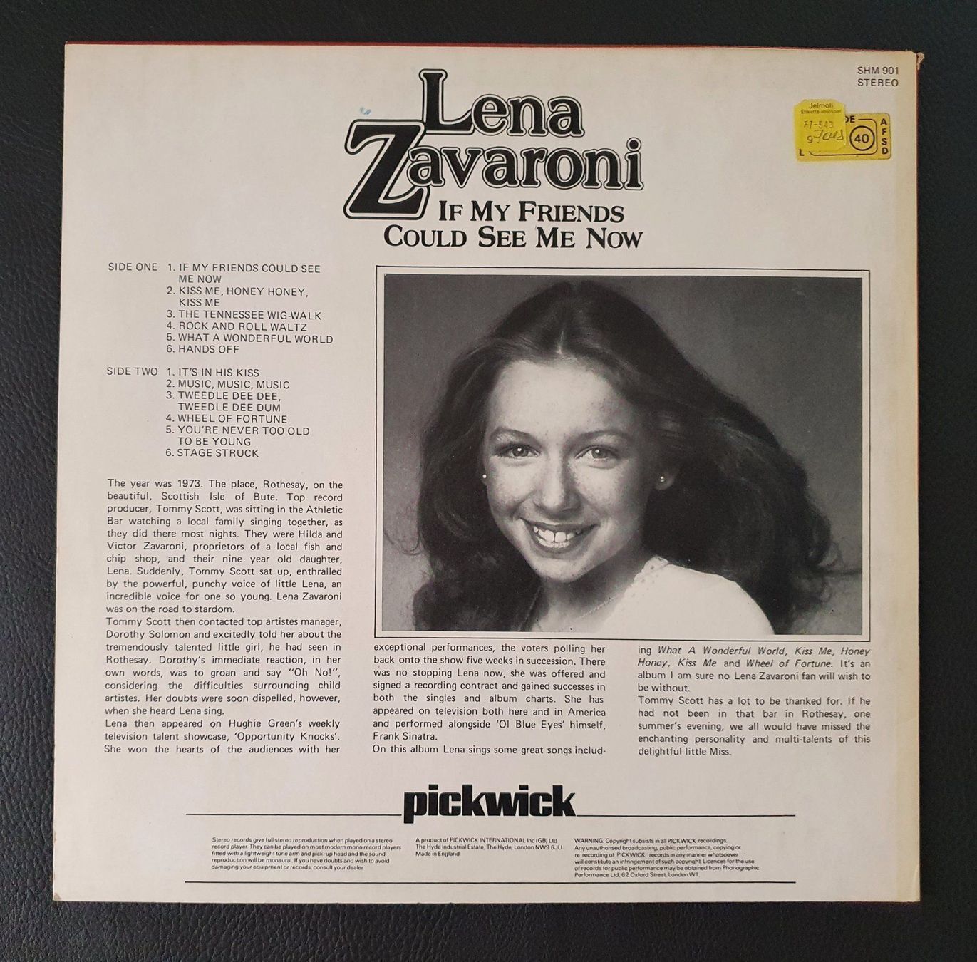 Dischi in vinile: LP - Lena Zavaroni – Usato da Dübendorf venduto da Senita3 1