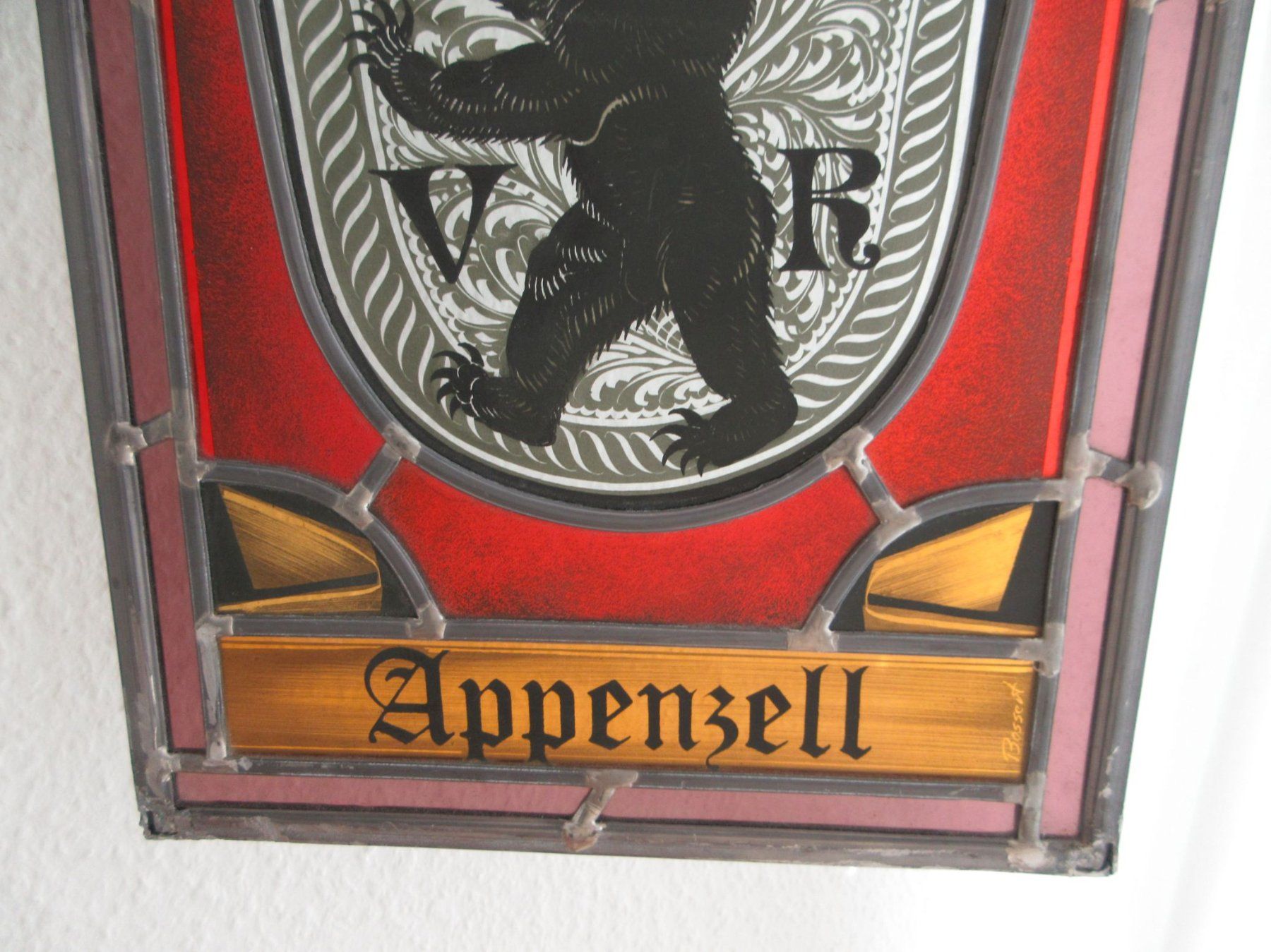 Altro in Antiquarato & Arte: Wappenscheibe Appenzell, von Bossert Basel – Usato da Binningen venduto da tempipassati 2