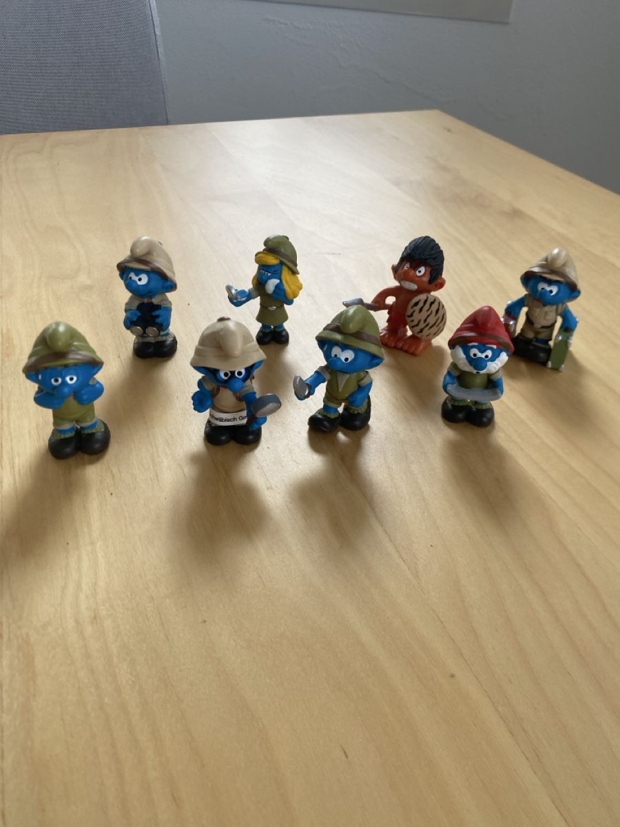 Schleich Statuette: Dschungel Schlümpfe – Nuovo (secondo la descrizione) da Tuggen venduto da Haribo3000