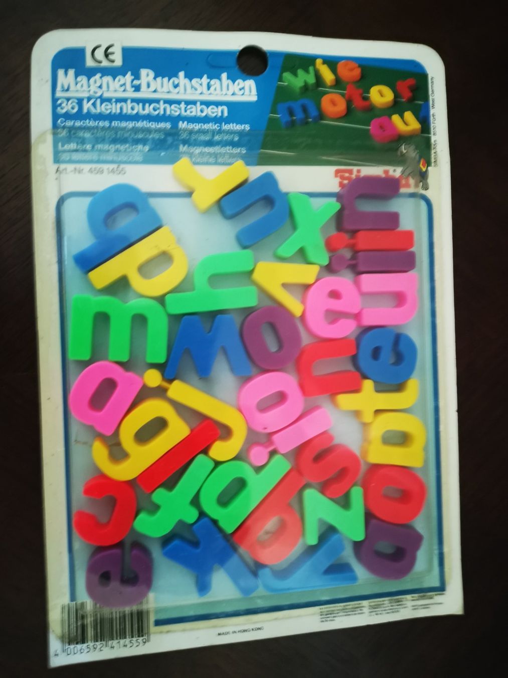 Giochi: Lettres magnétiques enfant 36 pièces multicolore – Nuovo e nell'imballaggio originale da Courtepin venduto da Fin_dj7p