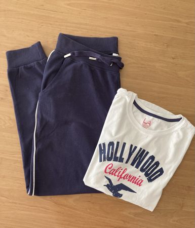 Jogging Hose mit T.Shirt Gr.38