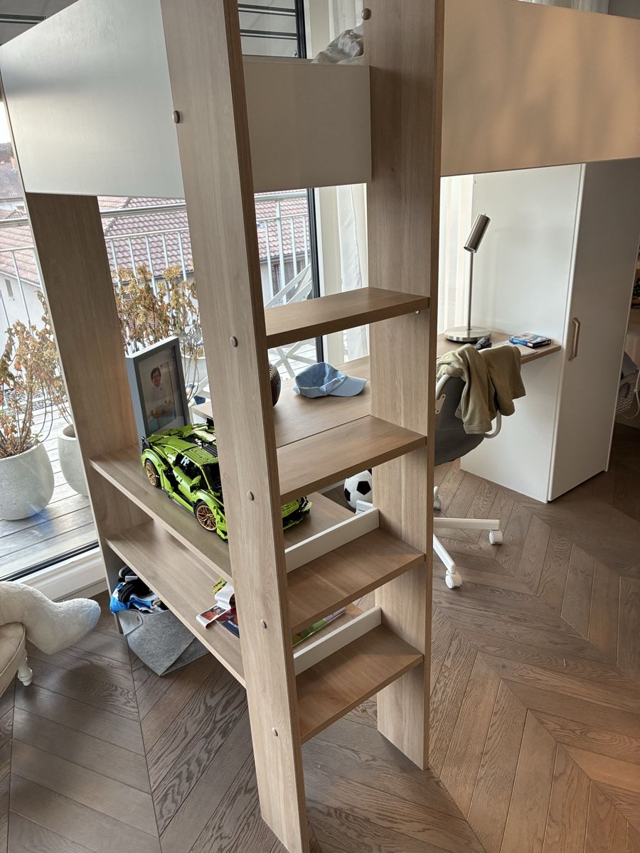 Lits: Doppel-Eckhochbett Lascano – D'occasion à Basel par pet_68xf 1