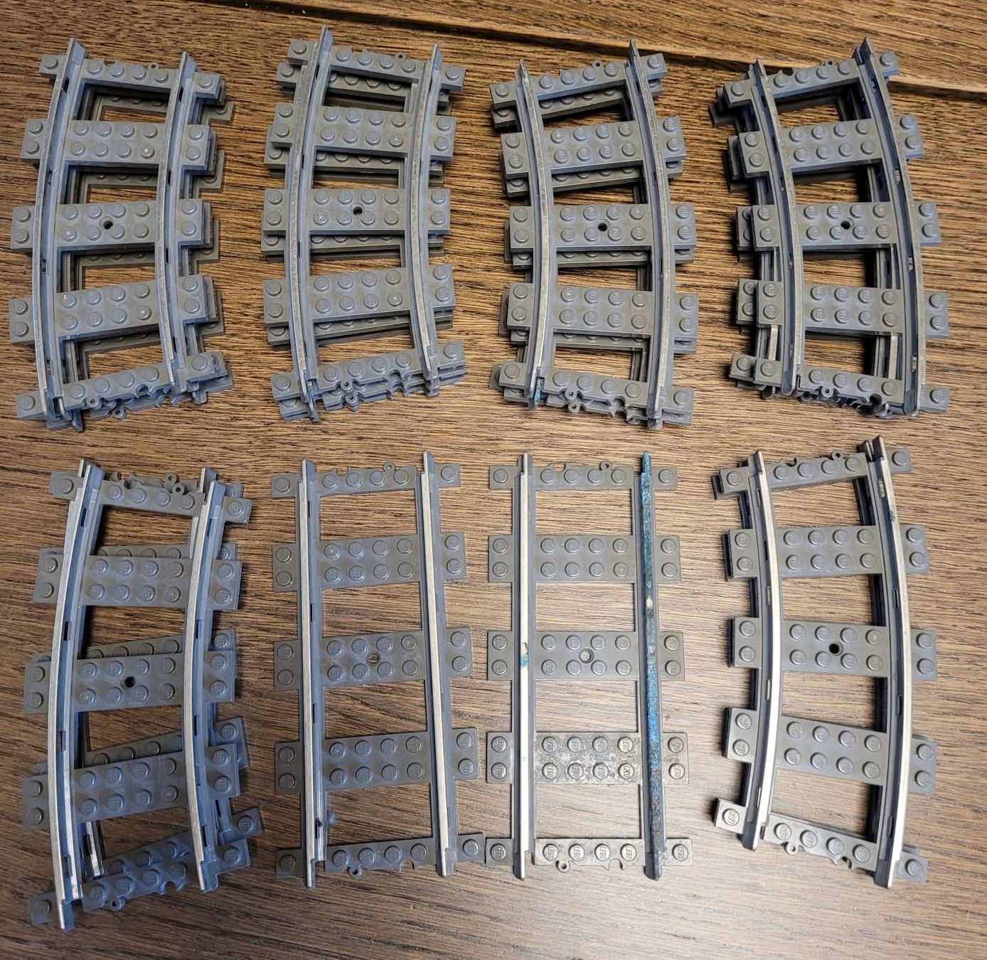 Modelleisenbahnen: LEGO 9-V-Elektrozug-Gleise, – Gebraucht aus Sonceboz-Sombeval von ter_9rc5 6