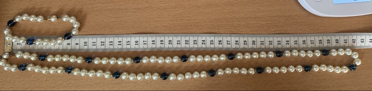 Catenine: Vintage Halskette und Armband Perlen – Usato da Lamone venduto da LaCantinaMagica 5