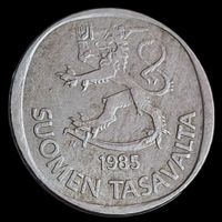 FINNLAND 1 MARKKA 1985