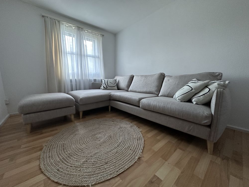 Gemütliches Ecksofa m. Fusshocker 4 Jahre alt guter Zustand (Gebraucht ...