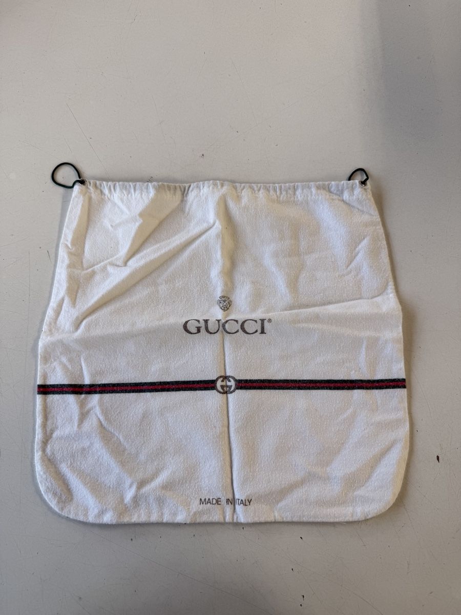 Gucci Borse: 80’s Gucci Dust Bag – Usato da Lausanne venduto da user1020rnt