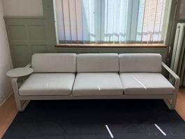 FERMOB BELLEVIE - 3 SEATER SOFA - OFF WHITE